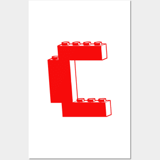 THE LETTER C, Customize My Minifig Posters and Art